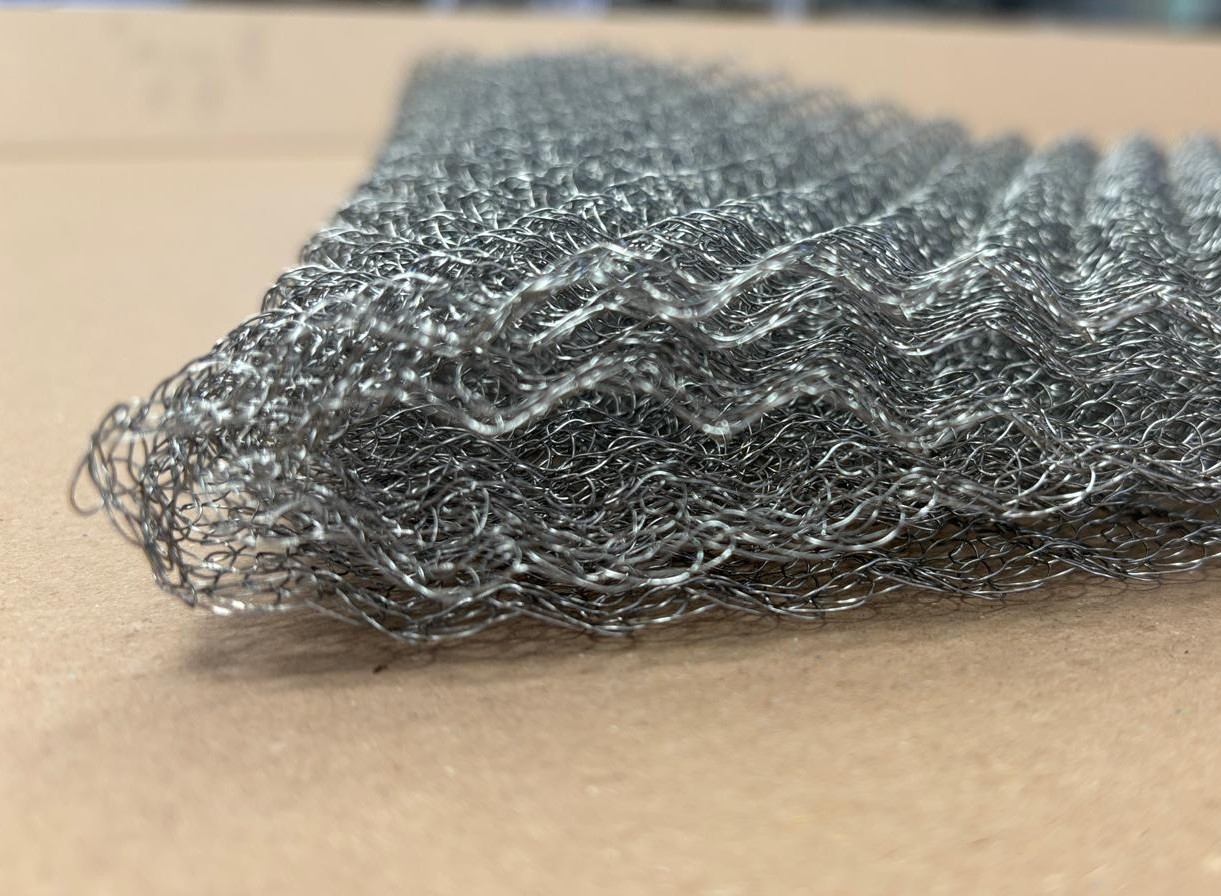 FILTERMATTE EDELSTAHL  1000mm x  500mm x 20mm