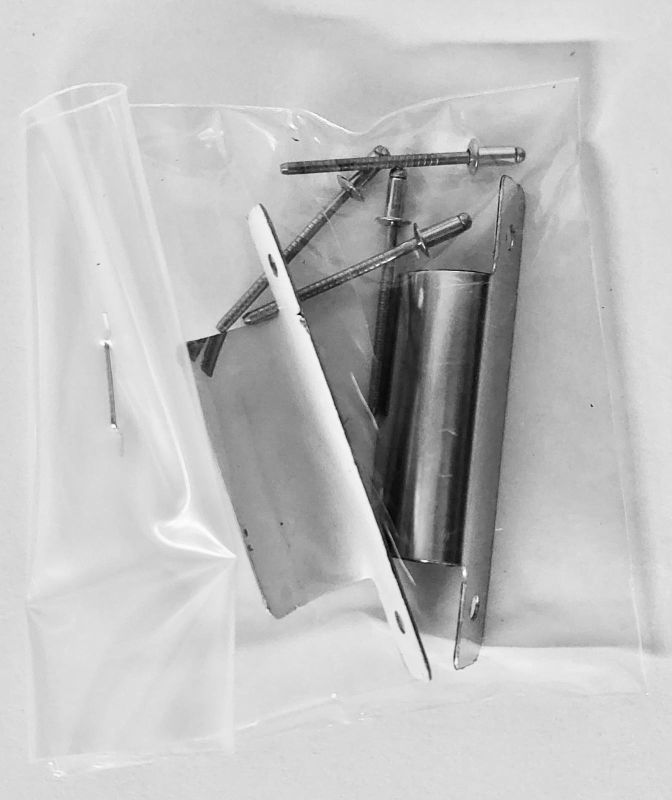 MUSCHEL-GRIFFE  70mm x  15mm x 15mm