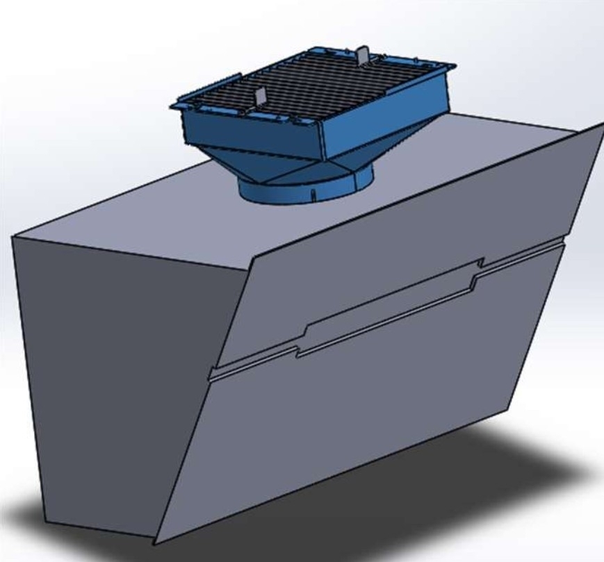 FF100 GEHÄUSE  230mm x  260mm x 135mm